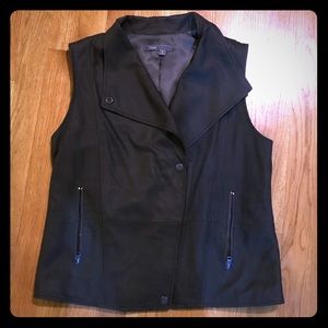 Vince leather vest